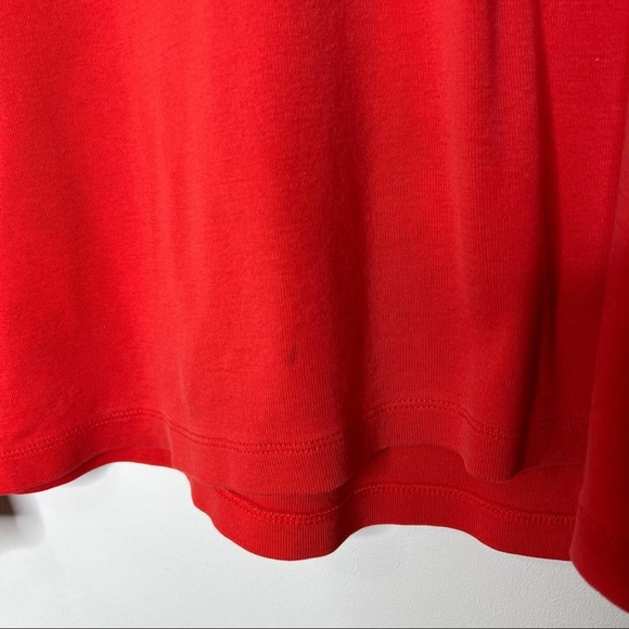 Pendleton Solid Red Long Sleeve Cotton Shirt Size Large - Picture 7 of 7